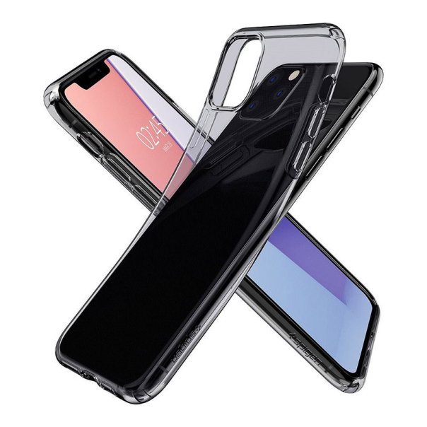 Maska za iPhone 11 Pro crystal clear Spigen Crystal Hybrid - 077CS27114