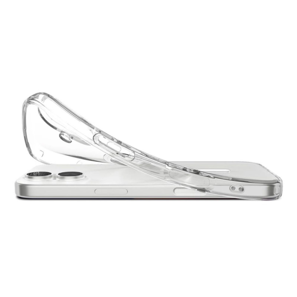 Maska za iPhone 17 clear/white Spigen Liquid Crystal Mag MagSafe - DRO621533
