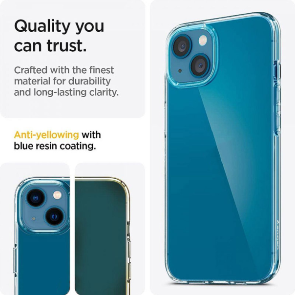 Maska za iPhone 13 Spigen Liquid Crystal transparent - ACS03515
