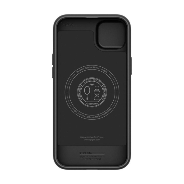Maska za iPhone 14 Spigen Optik Armor MagSafe crna - ACS05070