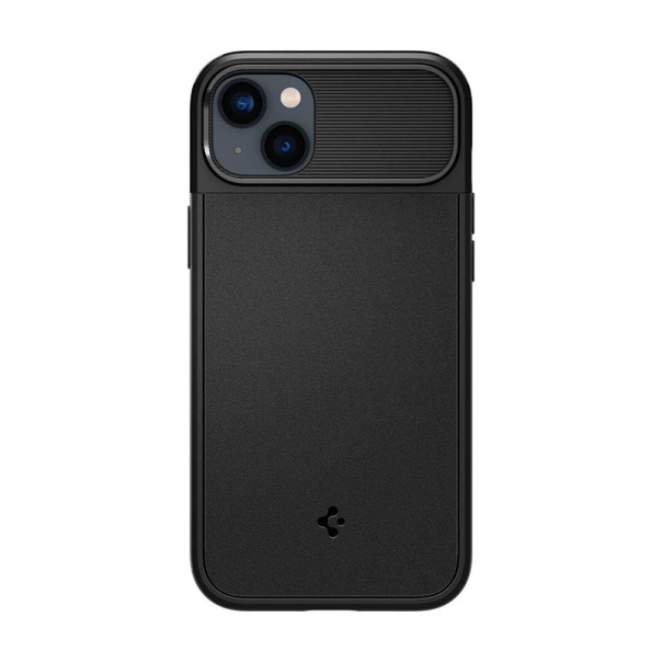 Maska za iPhone 14 Spigen Optik Armor MagSafe crna - ACS05070