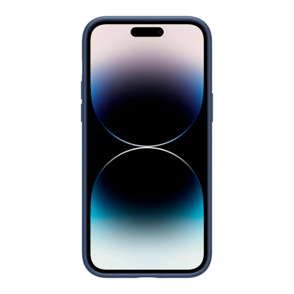 Maska za iPhone 14 Pro Spigen silicone Fit MagSafe tamno plava - ACS04992