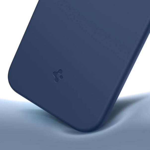 Maska za iPhone 14 Pro Spigen silicone Fit MagSafe tamno plava - ACS04992