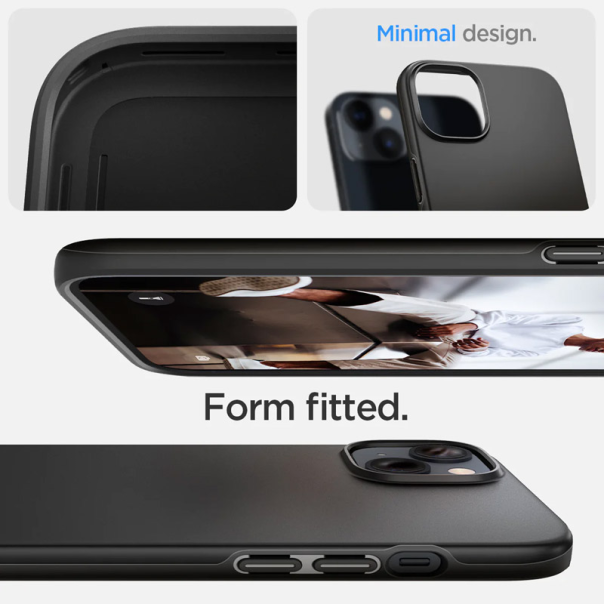 Maska za iPhone 14 Plus Spigen Thin Fit crna - ACS04773
