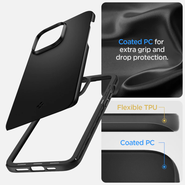 Maska za iPhone 14 Plus Spigen Thin Fit crna - ACS04773