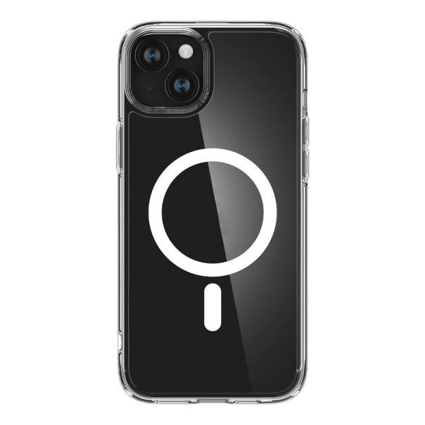 Maska za iPhone 15 Plus Spigen Ultra Hybrid MagFit bela - ACS06660