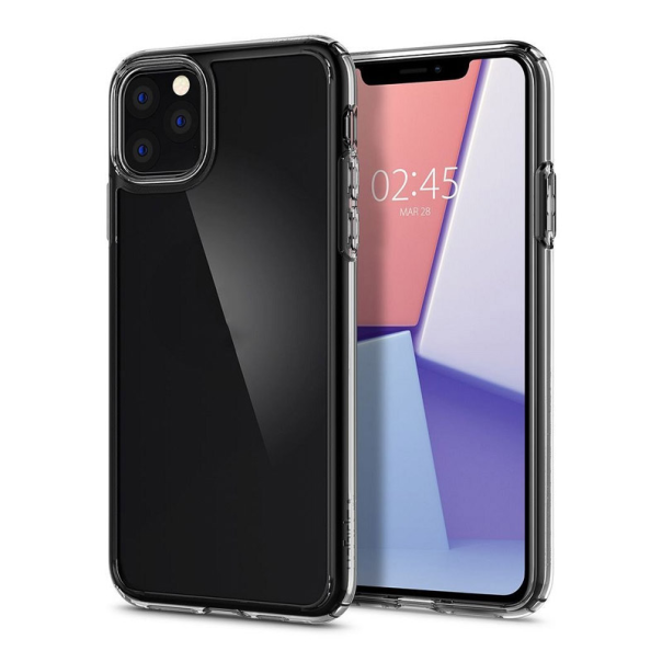 Maska za iPhone 11 Pro transparent Spigen Ultra Hybrid - 077CS27233