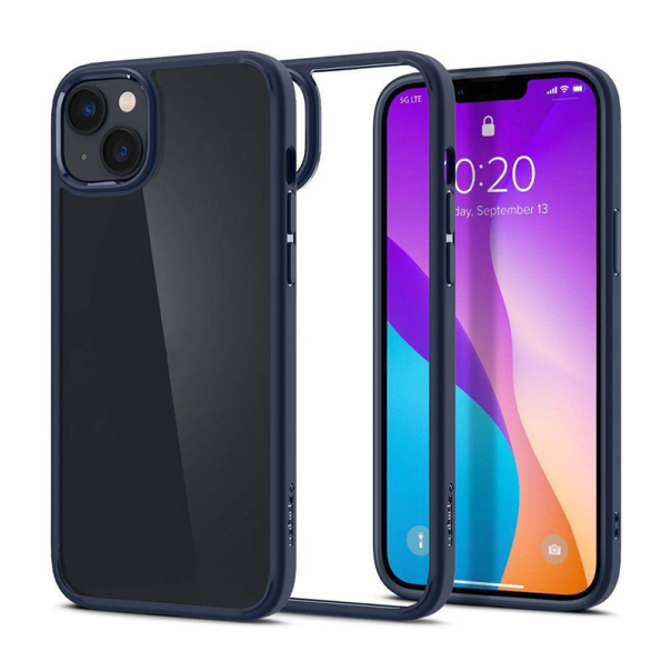 Maska za iPhone 14 Spigen Ultra Hybrid tamno plava - ACS05045
