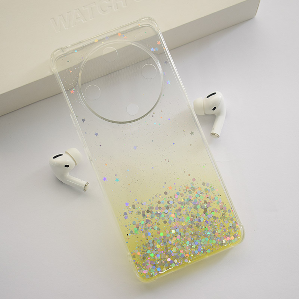 Maska za Honor Magic 6 Lite/ X9b 5G Stardust žuta - 611428