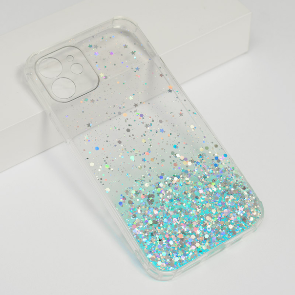 Maska za iPhone 12 Stardust plava - 604314