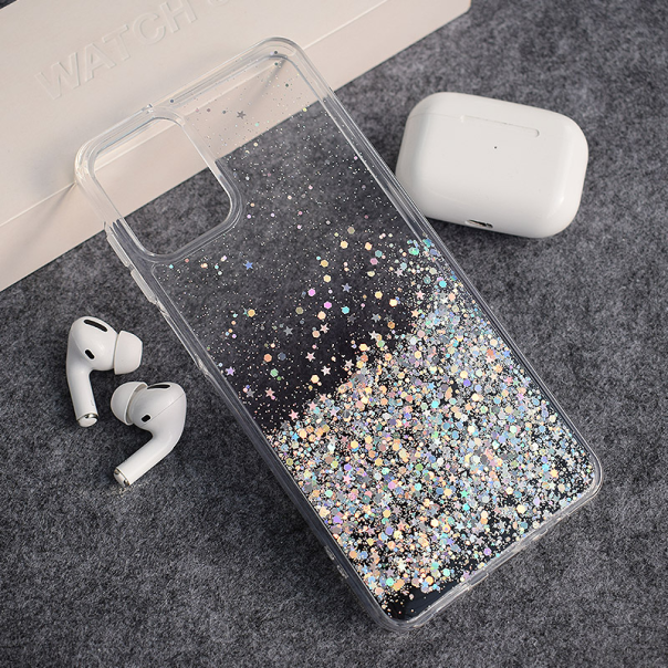 Maska za Samsung A07/ A075F Stardust crna - 612248