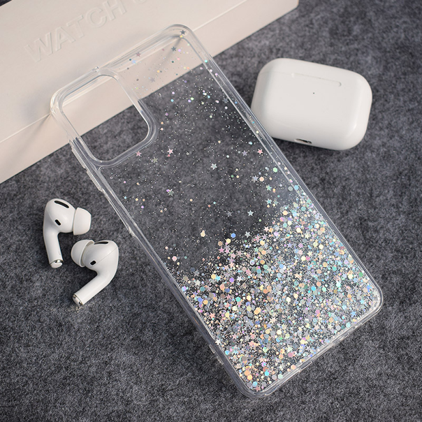 Maska za Samsung A07/ A075F Stardust srebrna - 612245