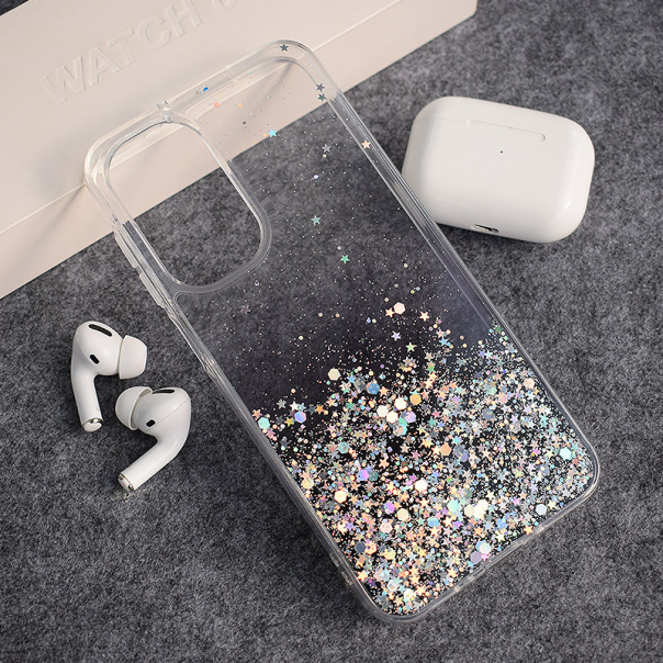 Maska za Samsung A17 5G/ A175F Stardust crna - 612253