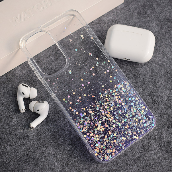 Maska za Samsung A17 5G/ A175F Stardust ljubičasta - 612251