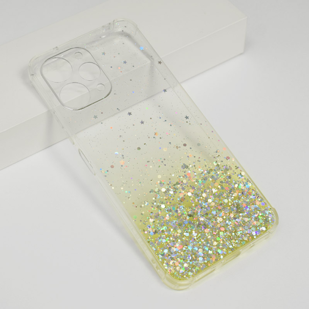 Maska za Xiaomi Redmi 12 Stardust žuta - 604328