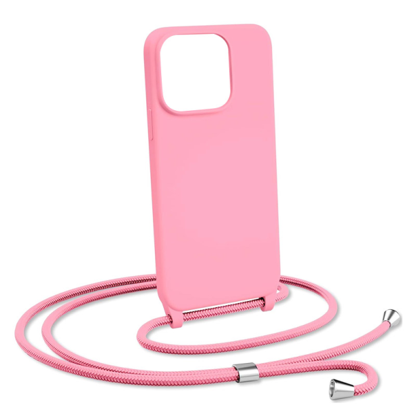 Maska za iPhone 14 Pro Max String roze - 602475