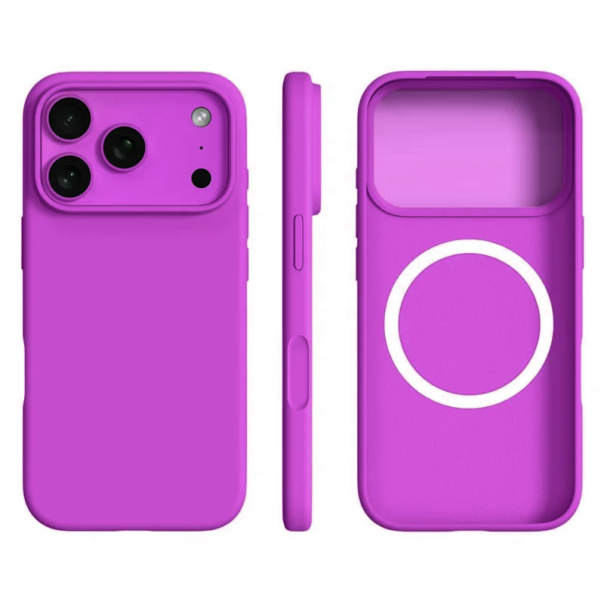 Maska za iPhone 17 Pro Max Summer color Mag Case ljubičasta - 619243