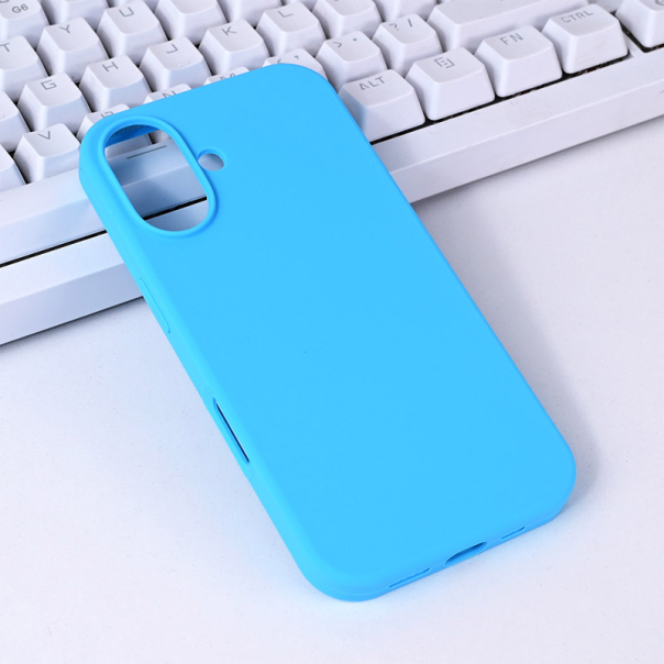 Maska za iPhone 16 Summer color svetlo plava - 614150