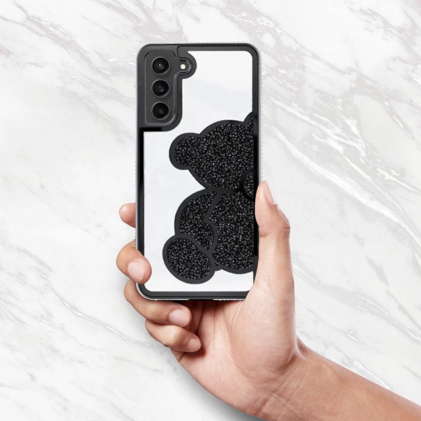 Maska za Samsung S24/ S921B/ S25/ S931B Teddy Bear crna - 618814