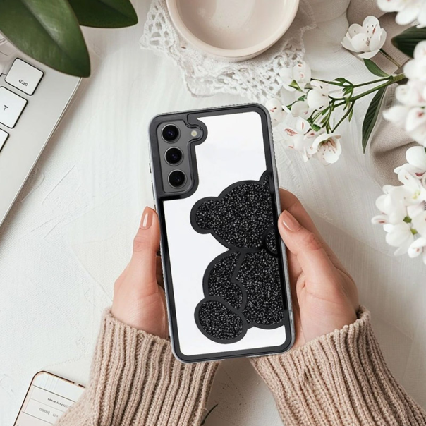 Maska za Samsung S24/ S921B/ S25/ S931B Teddy Bear crna - 618814