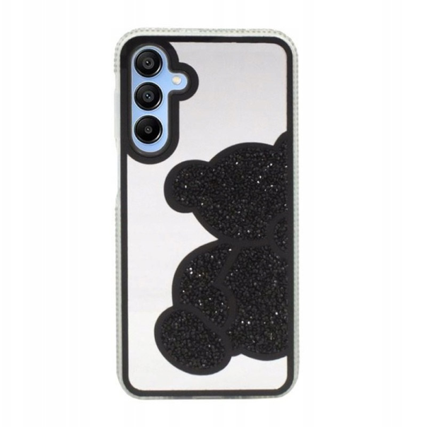 Maska za Samsung S24/ S921B/ S25/ S931B Teddy Bear crna - 618814