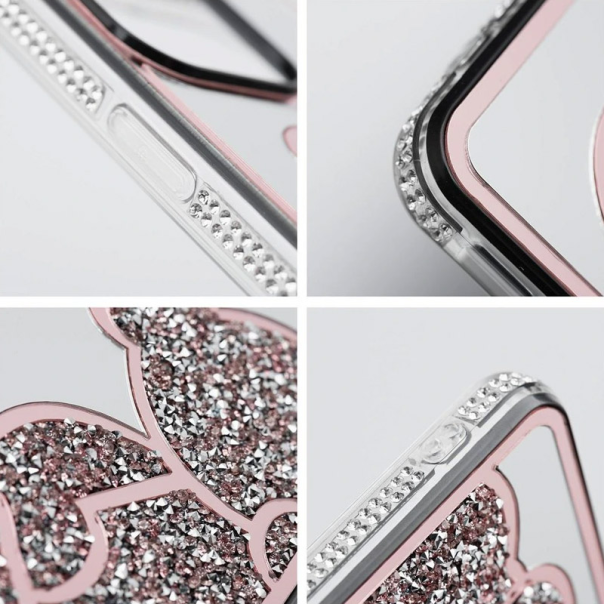 Maska za Samsung S25 Ultra/ S938B Teddy Bear roze - 618811