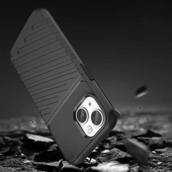 Maska za Google Pixel 9a Thunder crna - 619268