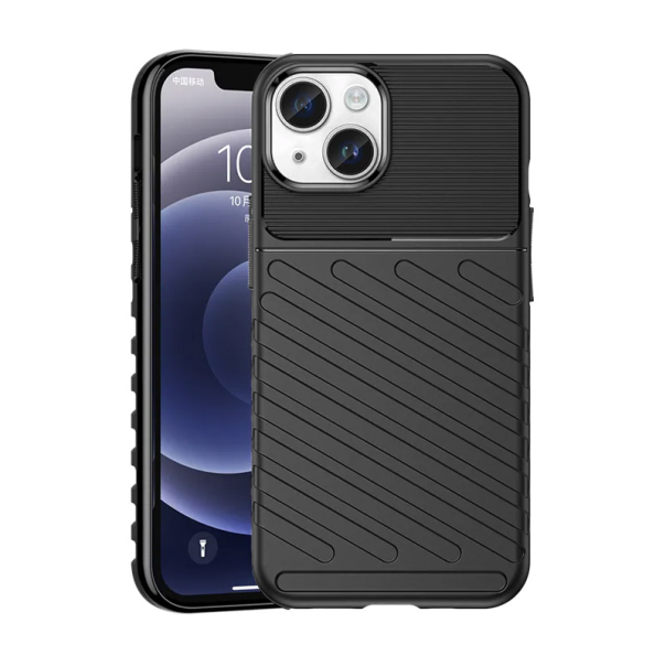 Maska za iPhone 14 Plus Thunder crna - 059627