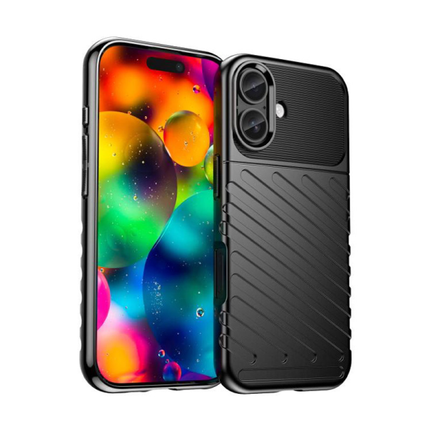 Maska za iPhone 17 Thunder crna - 619269