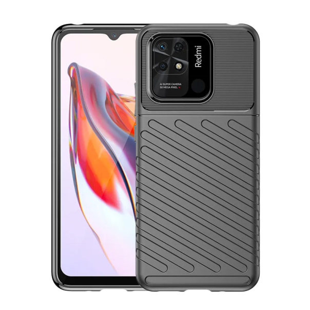 Maska za Xiaomi Redmi 10C Thunder crna - 600434