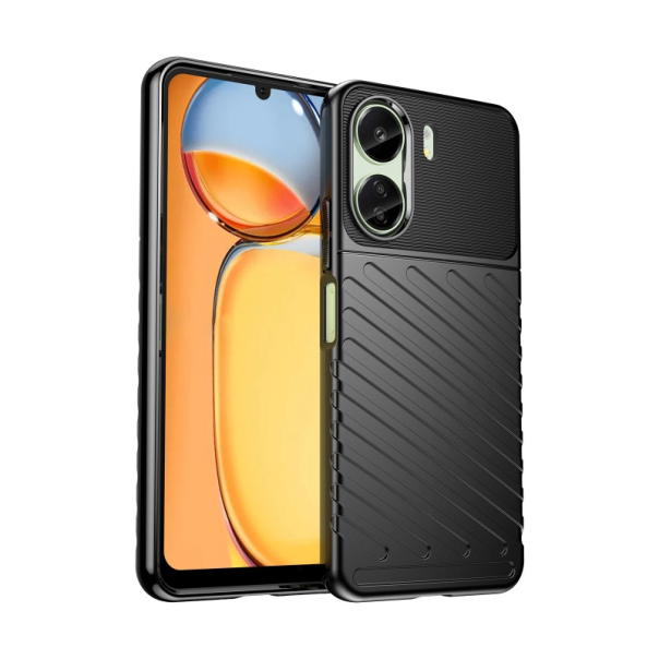 Maska za Xiaomi Redmi 13C 4G/ Poco C65 4G Thunder crna - 607219