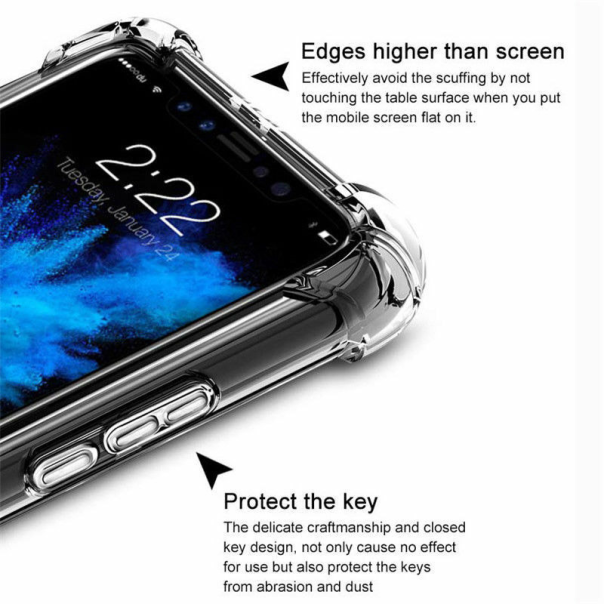 Maska za Xiaomi Mi 11i Transparent Ice Cube - 054839