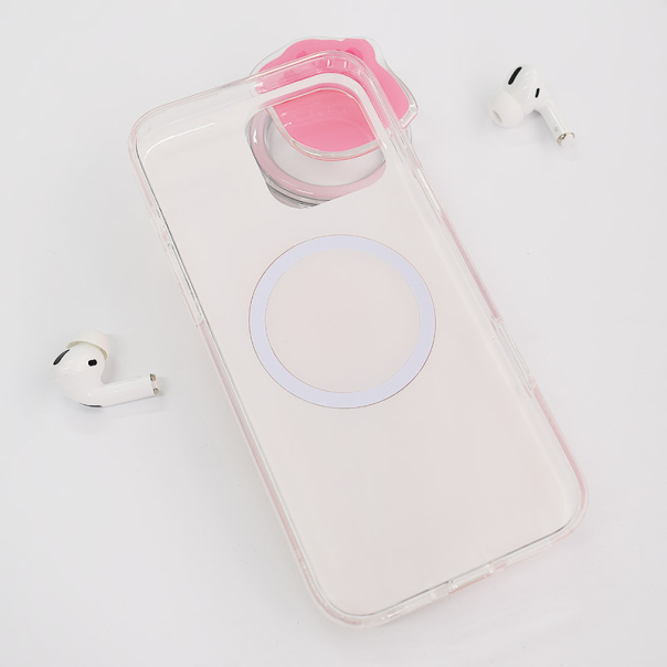 Maska za iPhone 15 Pro Tulip pop socket mag case - 617131