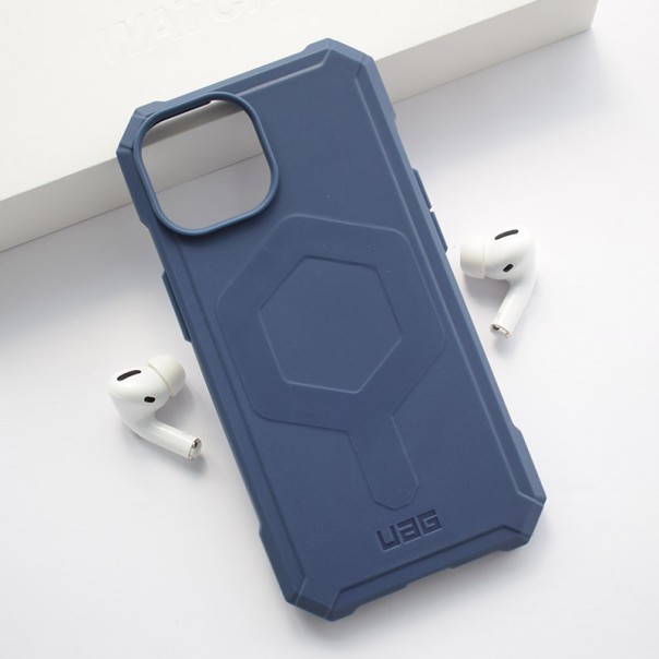 Maska za iPhone 15 Uag Essential Armor Mag Case plava - 611695