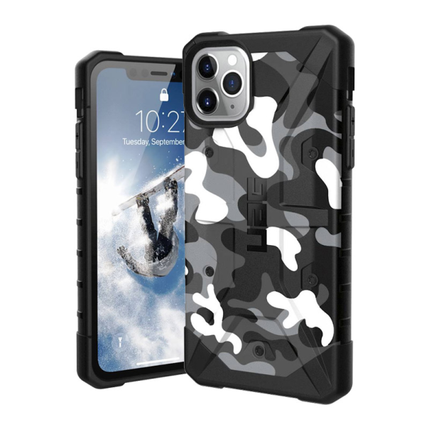 Maska za iPhone 11 Pro crno UAG Pathfinder Camo bela - 047097