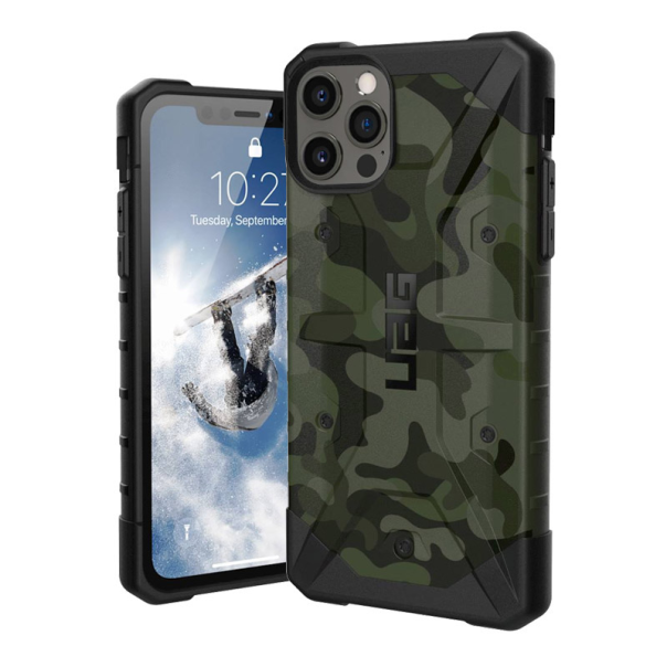Maska za iPhone 12/ 12 Pro UAG Pathfinder Camo zelena - 049117