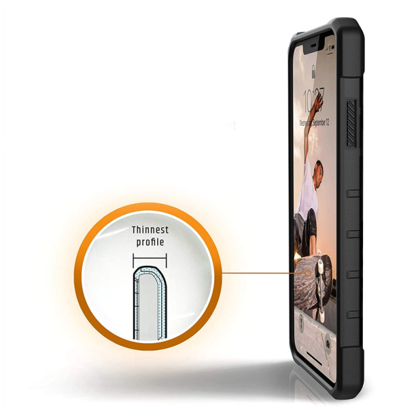 Maska za iPhone 12 Pro Max crno UAG Pathfinder Camo bela - 049119-1