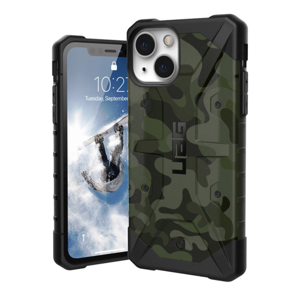 Maska za iPhone 14 UAG Pathfinder Camo zelena - 058366