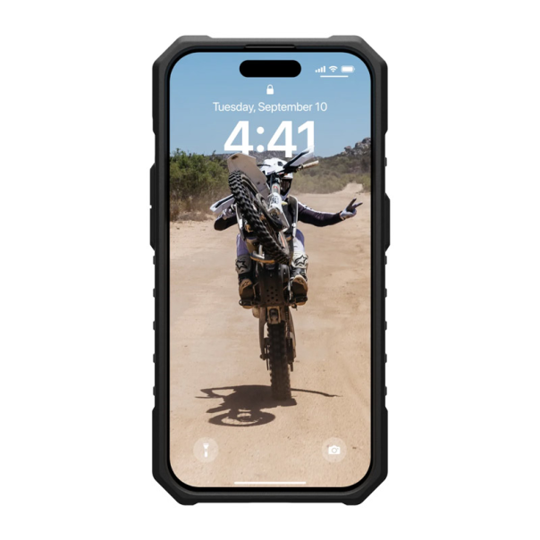 Maska UAG Pathfinder Mag Case iPhone 15 Pro Max transparent - 606997