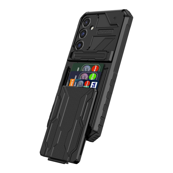 Maska za Samsung A55 5G/ A556B Wallet Armor crna - 613457