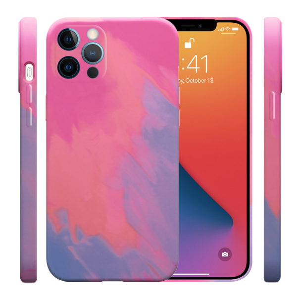 Maska za iPhone 12 Pro Max Water Paste ljubičasta - 051387
