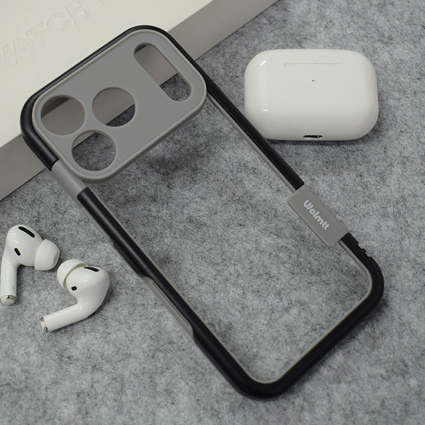 Maska za iPhone 17 Pro Wolmtt bumper crna - 621627