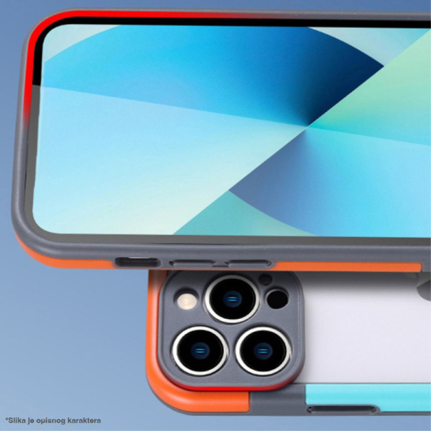 Maska za iPhone Air Wolmtt bumper bela - 621634