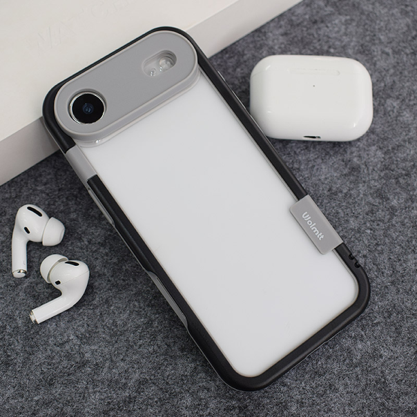 Maska za iPhone Air Wolmtt bumper crna - 621633