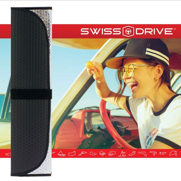 SUMEX Zaštita od sunca 145x70cm mat crna - MATTBLK