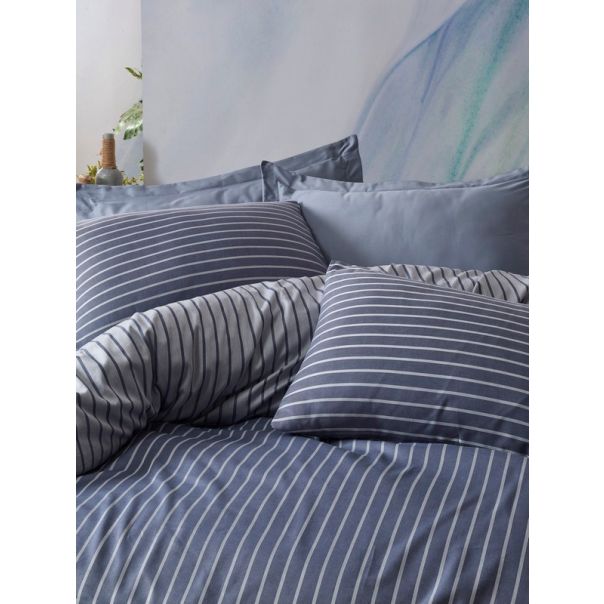 DEKOR DOM Posteljina CB Bamboo saten Mavi - 037805