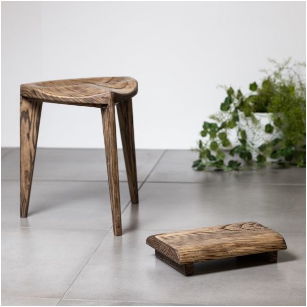 MEDA FURNITURE Hoklica Asa Oku L i osonac – jasen 45 cm - JasenL45izdoslon