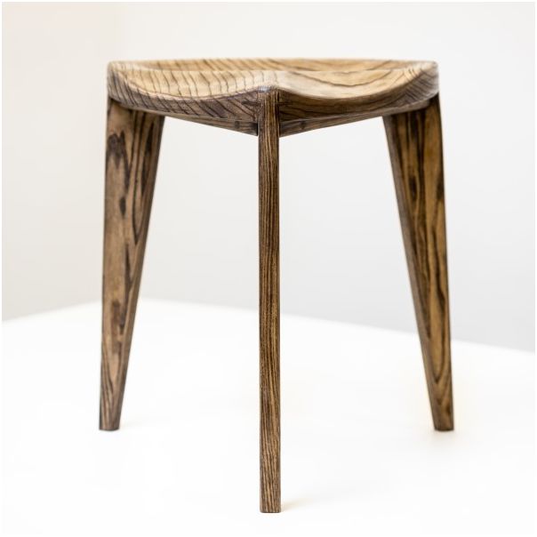 MEDA FURNITURE Hoklica Asa Oku L – jasen 45 cm - JasenL45izd