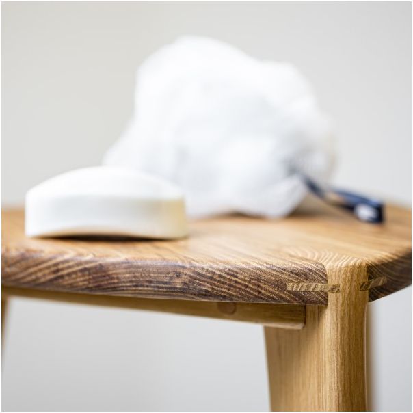 MEDA FURNITURE Hoklica Nise Heimen M45 – bagrem 45 cm - BagremM45rav