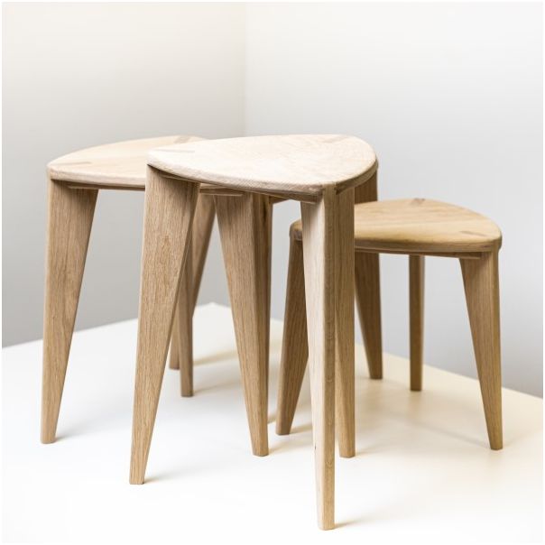 MEDA FURNITURE Set stоčića za dnevni boravak M - StoSet4M